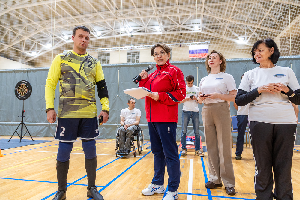 Открытый спортивный турнир среди людей с ограниченными возможностями в Одинцово