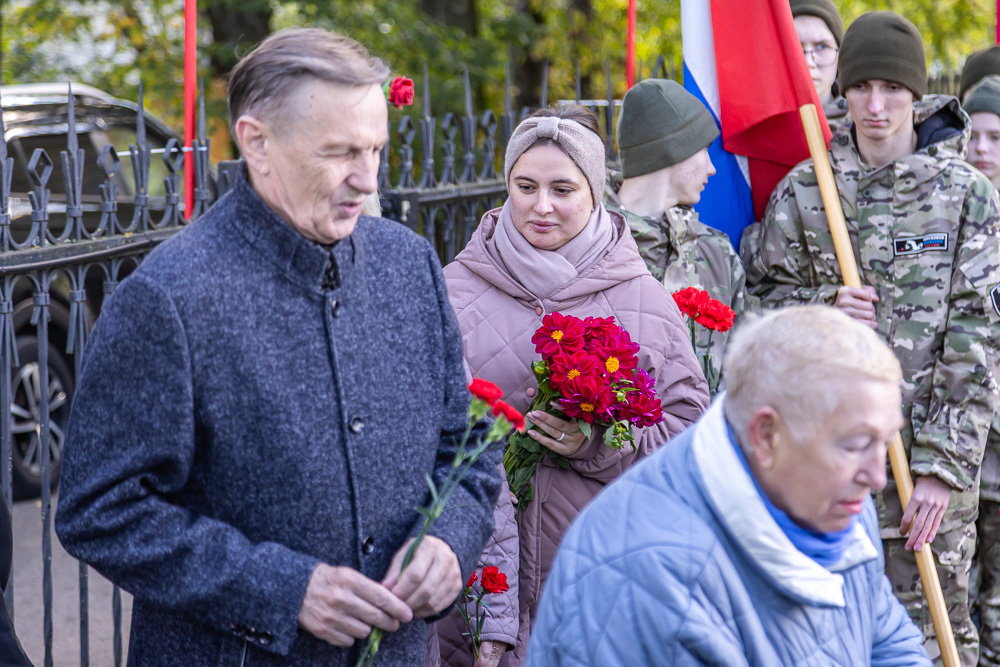 Захоронение на братской могиле в Ершово
