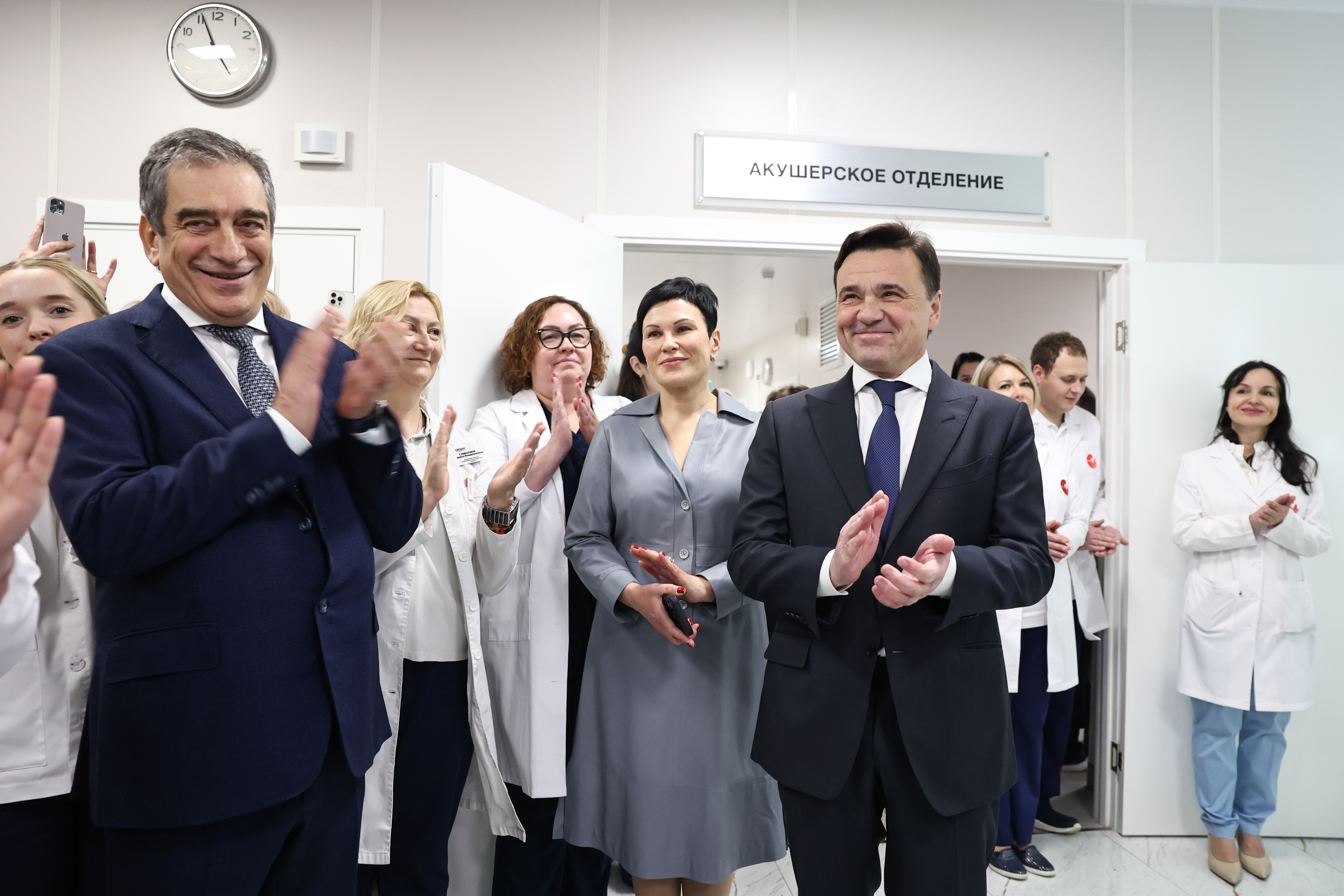 В Одинцовском округе открылось новое родильное отделение в госпитале «Лапино‑4»