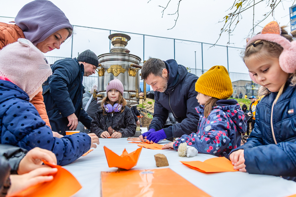 Комсомольский пруд в Одинцово после реконструкции