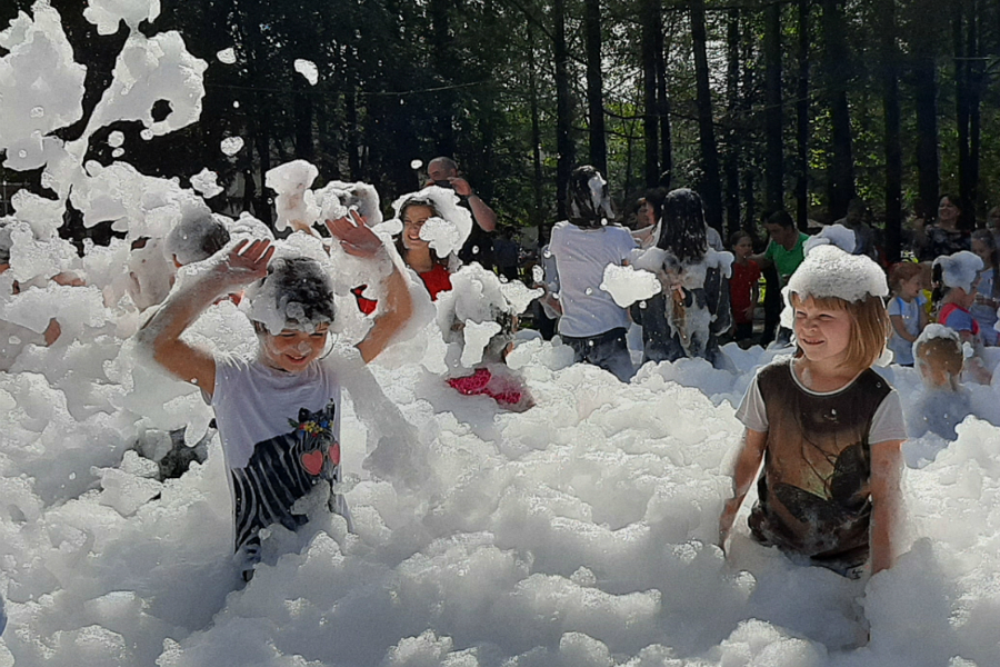 Праздник перед началом учёбы
