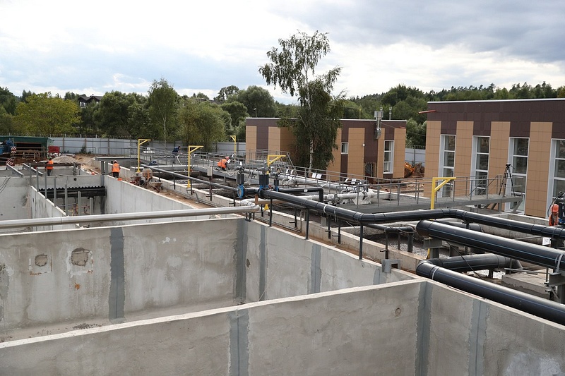 Новые очистные сооружения в Горках-10 защитят Вязёмку от загрязнения