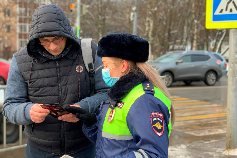 Продолжается профилактический рейд «Пешеходный переход»