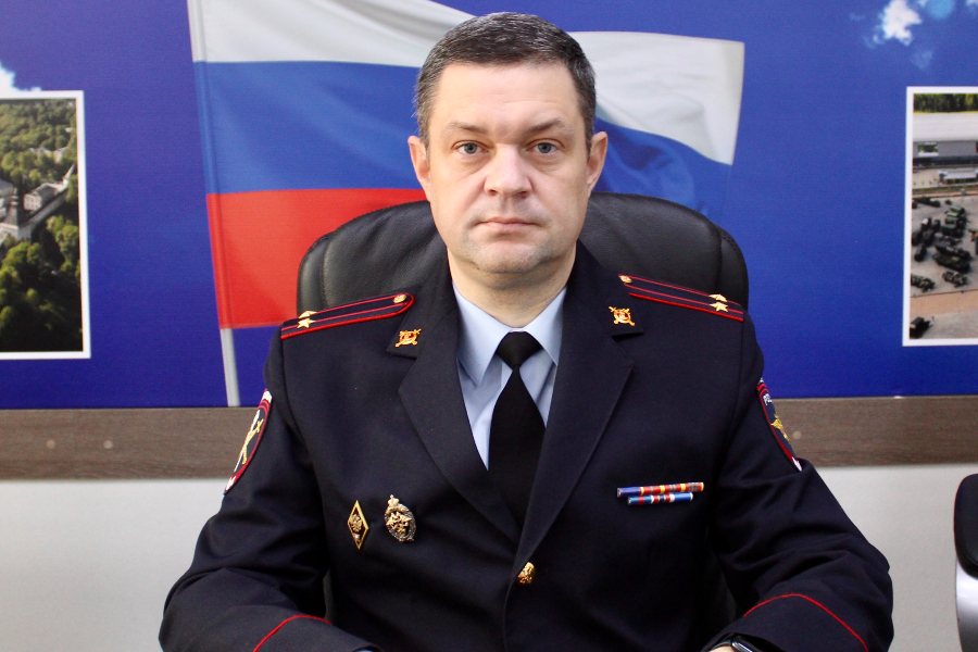 Назначен новый руководитель первого отдела полиции по городу Одинцово