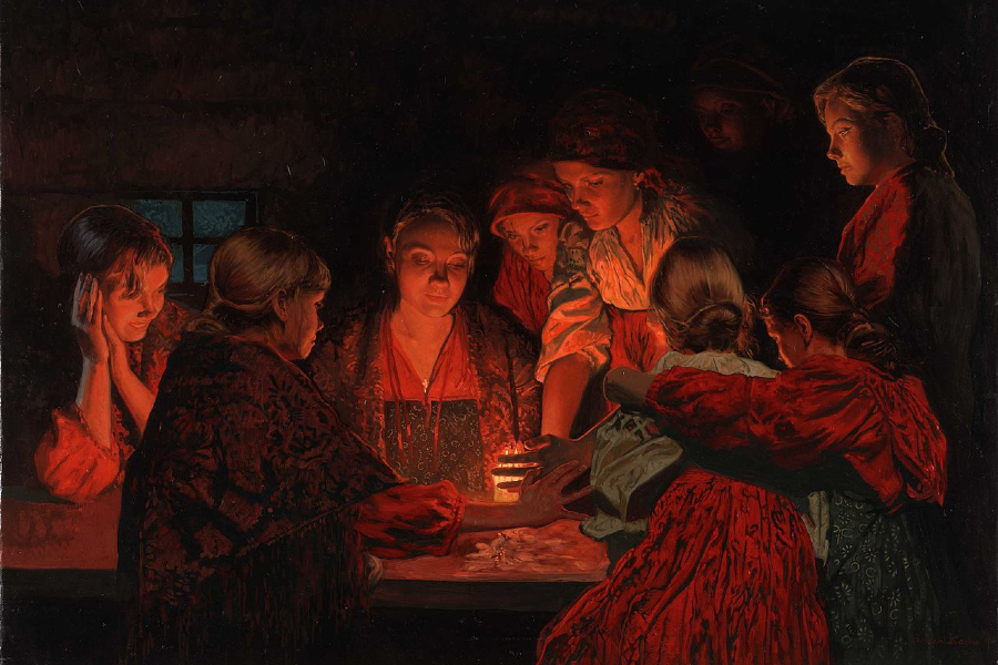 Барышням – гадать, не прогадать!