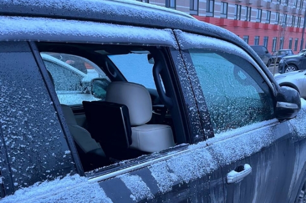 Джип оказался «не по зубам» угонщикам