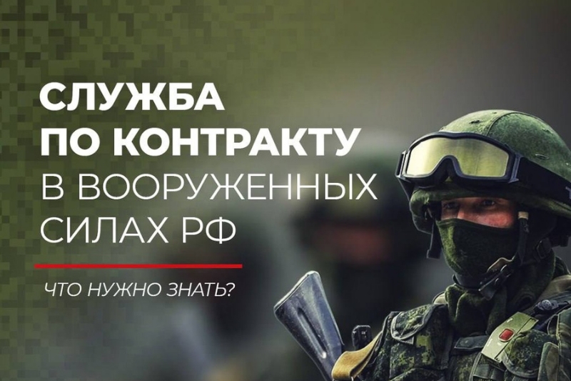 Как поступить на службу по контракту в 2023 году?