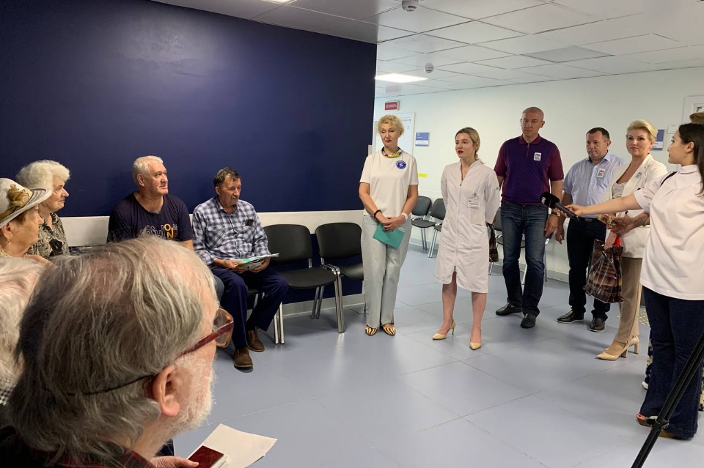 Участники организации «Дети войны» прошли диспансеризацию в центре «Здоровье Подмосковью»