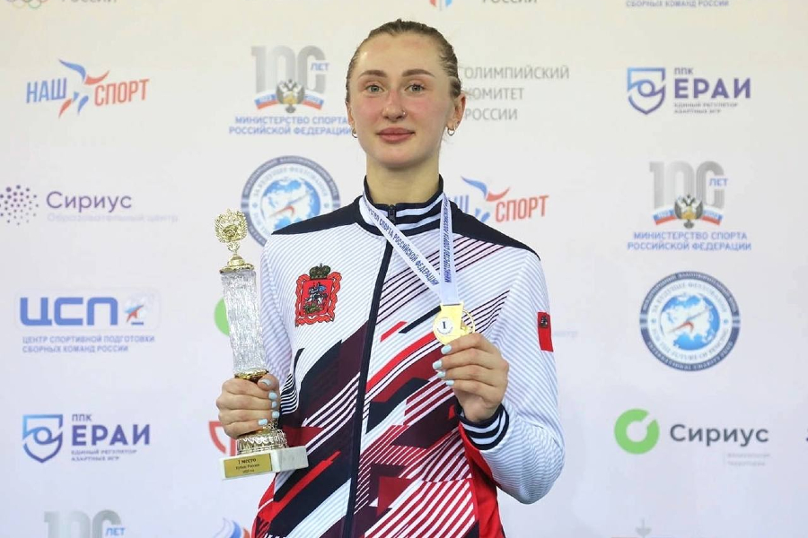 Татьяна Гудкова из Звенигорода стала сильнейшей в соревнованиях шпажисток на Кубке России