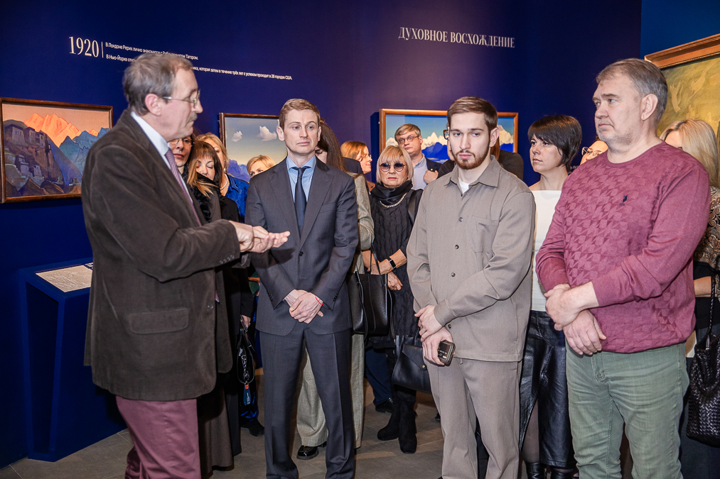 Ретроспективная выставка работ Николая Рериха в Звенигороде