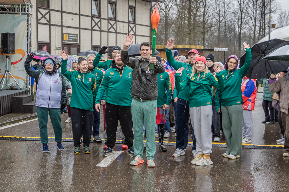 Эстафета «Огонь жизни» в Одинцово