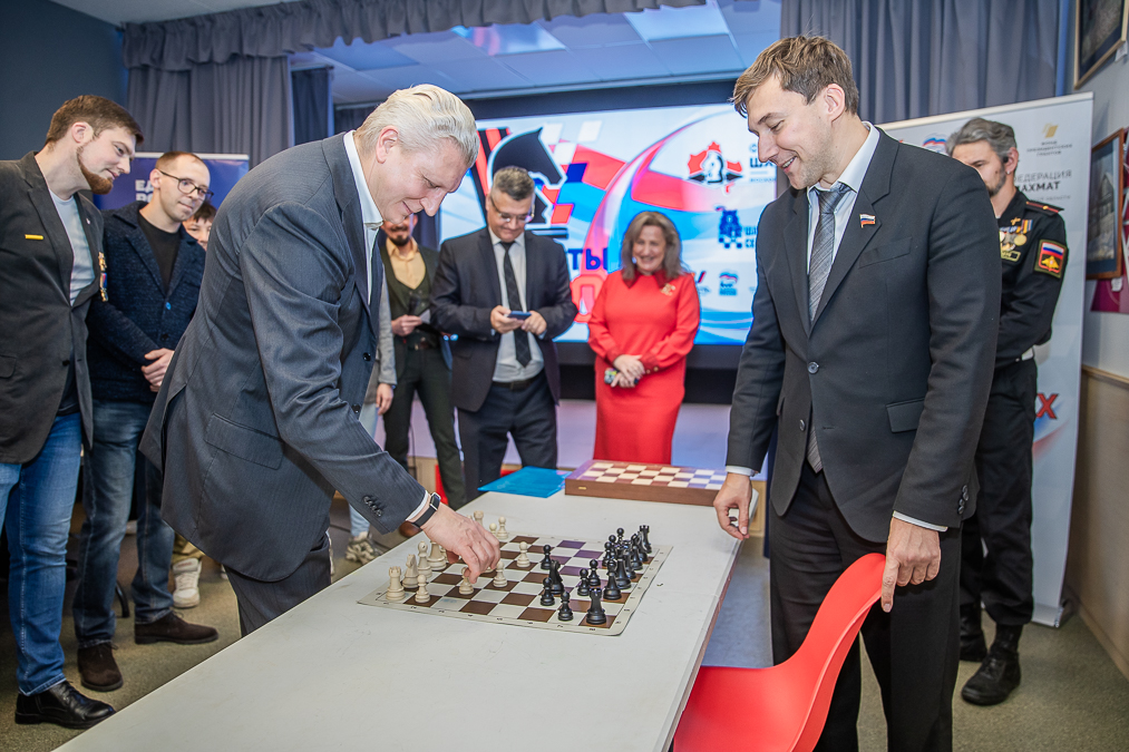 Шахматный клуб Сергея Карякина открылся в Одинцово