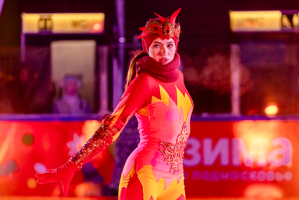 Ледовое шоу «Сказ о Руси» в парке Малевича