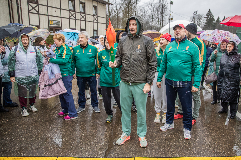 Эстафета «Огонь жизни» в Одинцово