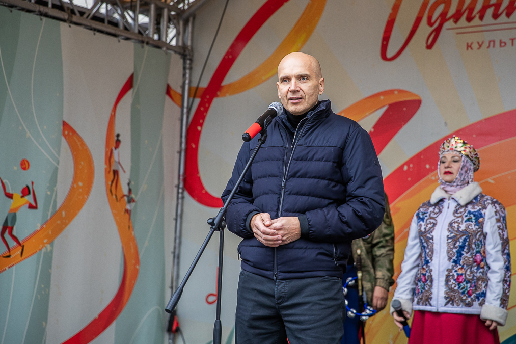 Эстафета «Огонь жизни» в Одинцово