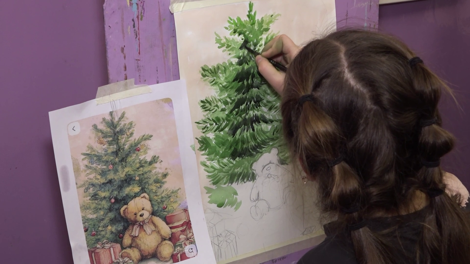 Художница Ангелина