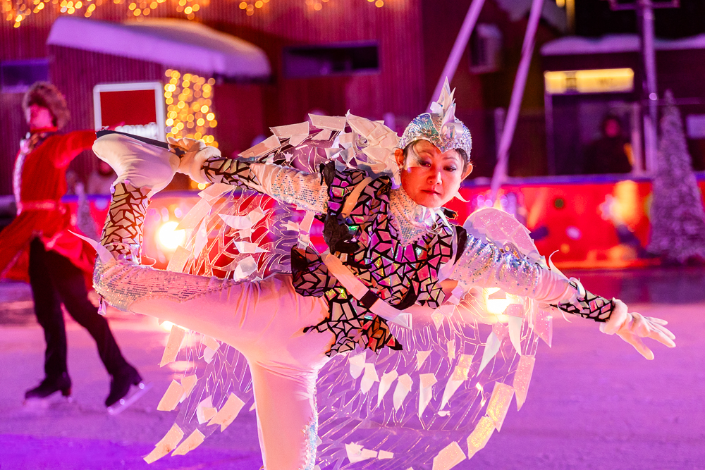 Ледовое шоу «Сказ о Руси» в парке Малевича