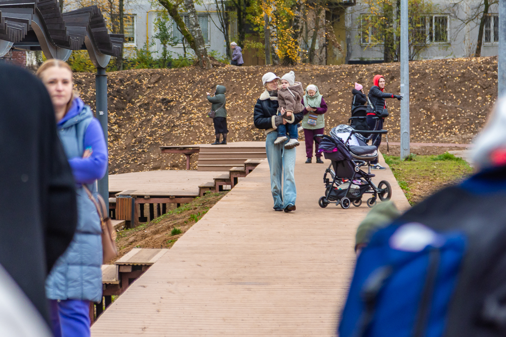 Комсомольский пруд в Одинцово после реконструкции